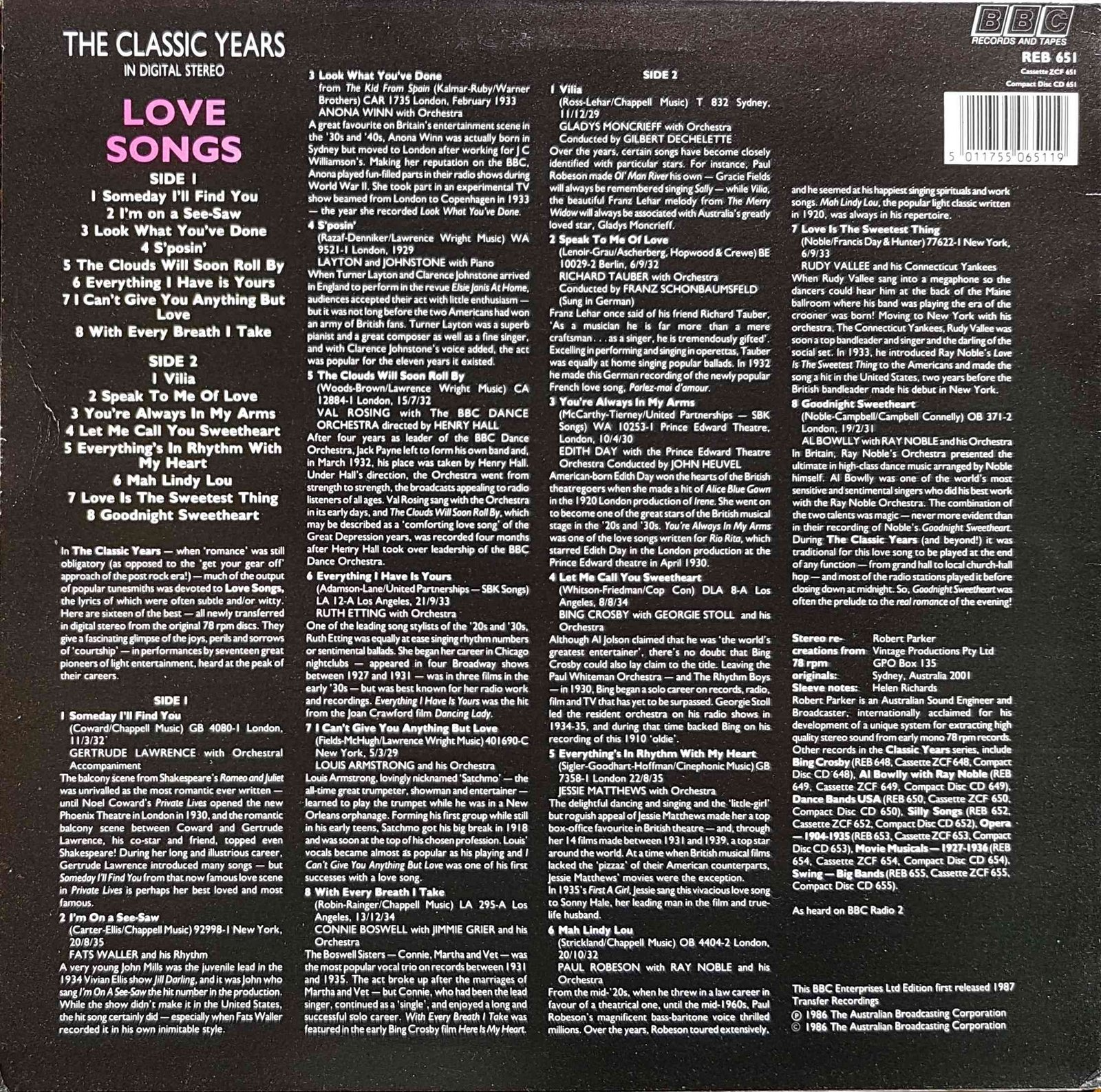 Back cover of REB 651